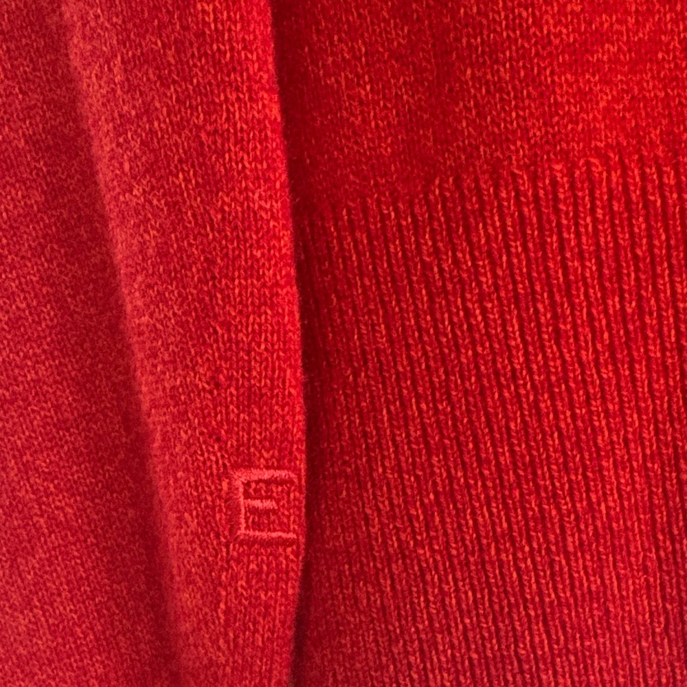 Everlane Red Collared Knit Sweater - Picture 3 of 4